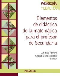 Elementos de didáctica de la matemática para el profesor de Secundaria
